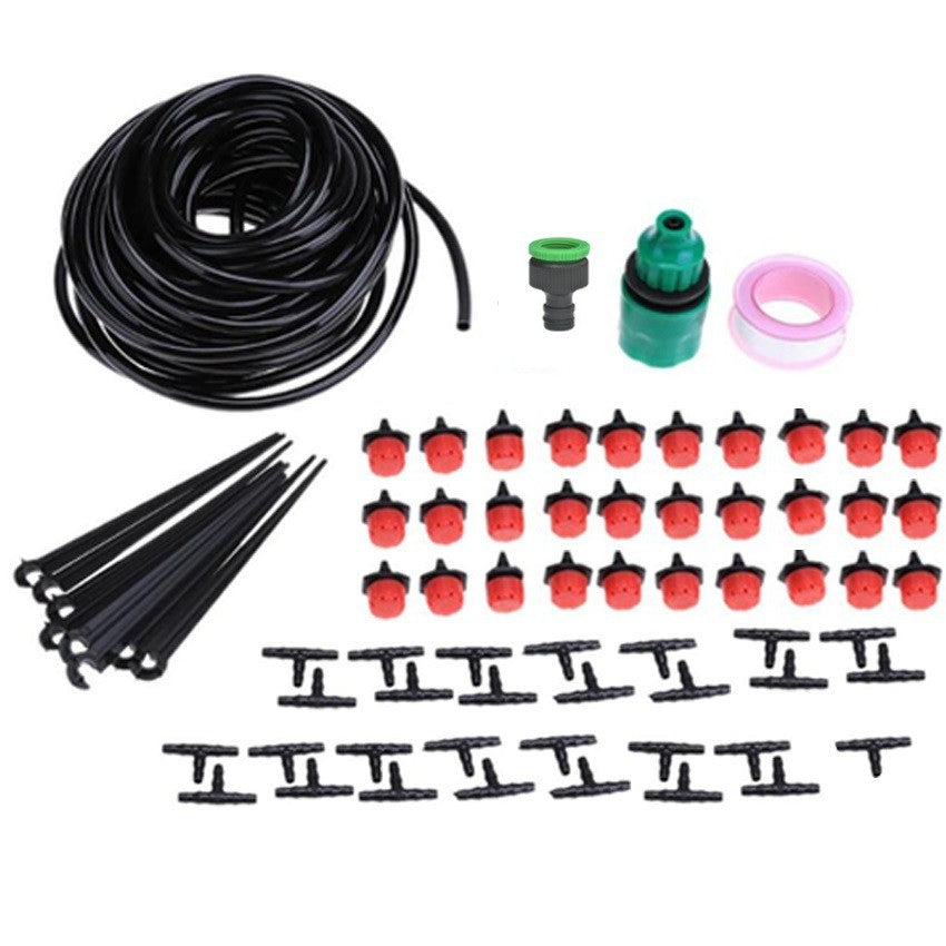 25M Garden DIY Watering Micro Drip Irrigation Set