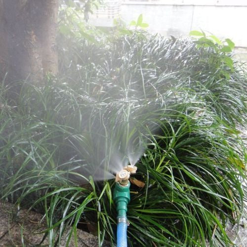 4 Hole Brass Spray Nozzle Garden Sprinkler Irrigation Watering Misting